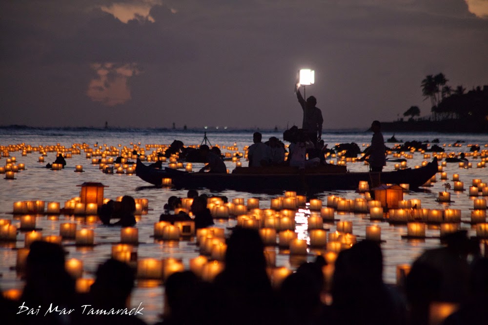 Lantern Floating Festival Honolulu Hawaii